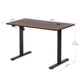 Комп'ютерний стіл Mealux PowerDesk Energy Walnut з електрорегулюванням висоти (EVO-201 Energy Walnut/B) - изображение 3