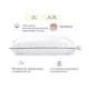 Подушка MirSon 1490 Royal Pearl Hand Made memory effekt Середня 70х70 см (2200001540460) - изображение 2