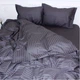 Постільна білизна MirSon SatinStripe 30-0012DarkGray 200х220 Євро (2200005251980) - зображення 3