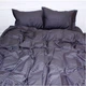 Постільна білизна MirSon SatinStripe 30-0012DarkGray 143х210 Сімейний (2200005252000) - изображение 1
