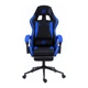 Крісло ігрове GT Racer X-2324 Black/Blue (X-2324 Fabric Black/Blue) - зображення 1