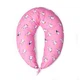 Подушка MirSon для вагітних та годування №8329 Print Line 17-0528 Bunnies pink Бязь 30х170х20 см (2200006200543) - зображення 2