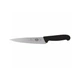 Кухонний ніж Victorinox Fibrox Carving 19 см Serrated Black (5.2033.19) - зображення 1