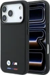 Etui BMW M Quadrille Kevlar Tricolor & Metal Logo MagSafe do Apple iPhone 18 Pro / 17 Pro Czarne (3666339669034) - obraz 1