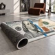 Інтер'єрний декоративний килимок Cappone 100 Доларів, 80x160 см - зображення 3