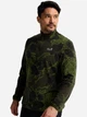 Толстовка флисовая на молнии мужская Jack Wolfskin Paw Era 100 Print Hz M A65984-T0676 S Темно-серая (4064886775915) - изображение 1