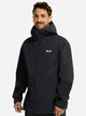 Спортивная ветровка мужская Jack Wolfskin Rockpaw 3L Jkt M A65875-6350 S Темно-серая (4064886667241) - изображение 1