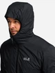 Спортивная ветровка мужская Jack Wolfskin Evertrek Ins Jkt M A66310-6350 XL Темно-серая (4064886758574) - изображение 4