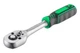 Ключ трещоточный (рукоятка с храповым механизмом) Intertool 1/4" x 72T (HT-2124) - изображение 1