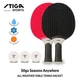 Набір для настільного тенісу Stiga Seasons Anywhere 2 Bats 3 Balls (1210-0122-01-2) - зображення 1