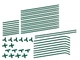 Парник складаний Neo Tools 15-912 зелений 240x90x90 см - зображення 3