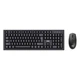 Комплект AOC KM210B Wireless UA Black (KM210B/97) - изображение 1