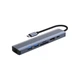 Концентратор Dynamode 7-in-1 USB-C to HDTV 4K/30Hz, 2хUSB3.0, RJ45, USB-C PD 100W, SD/MicroSD (BYL-2303) - изображение 1