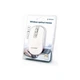 Мишка Gembird MUSW-4B-06-WS Wireless White-Silver (MUSW-4B-06-WS) - изображение 2