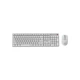 Комплект Gembird Silent Key Pro Business Wireless White (KBS-WMS-01-W-CYRL) - изображение 1