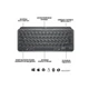 Клавіатура Logitech MX Keys Mini Wireless Illuminated UA Graphite (920-010498) - изображение 5