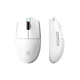 Игровая беспроводная мышь MCHOSE G3 V2 White, сенсор PAW3311, (2,4\Bluetooth\USB), 12000 DPI, 1000 Гц опроса, 59 г. вес - изображение 3