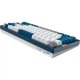 Беспроводная механическая клавиатура Montech MKey PRO Darkness Blue White, Brown Switch, размер 75%, RGB, (2.4G/Bluetooth/USB) - изображение 4