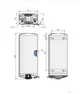 Водонагреватель Thermo Alliance Spectra Flat 65 л плоский, мокрый ТЭН 3,3 кВт, Wi-Fi - изображение 2