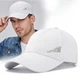 Спортивная унисекс бейсболка KewerCap, белая - изображение 4
