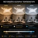 Люстра LED ST 6-WH 110Вт, 3000-6000К, 300-8800lm, пульт ДК (Білий, Світильник світлодіодний, стельовий) - зображення 5