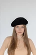 Берет замшевый демисезонный D.Hats черного цвета - изображение 6