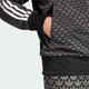 Кофта чоловіча ADIDAS FIREBIRD LOOSE MONOGRAM KC9158 s, чорний/білий - изображение 5