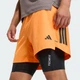 Шорти чоловічі ADIDAS D4T POWER 3 STRIPES KA1197 m, помаранчевий - зображення 5