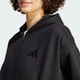Джемпер жіноче ADIDAS ALL SZN Fleece Full-Zip IX3809 xs, чорний - изображение 4