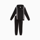 Костюм чоловічий PUMA Hooded Tracksuit Men 69176901 m, чорний/сірий - изображение 4