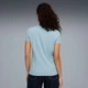 Футболка жіноча PUMA Essentials Elevated Tee Women 69185547 m, блакитний - изображение 2