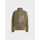 Кофта чоловіча ADIDAS Terrex Xploric High Pile Fleece IW0228 l, темний/зелений - изображение 5