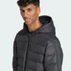 Пухова парка з капюшоном Essentials CLIMAWARM 3-Stripes JM4061 s, чорний - зображення 5