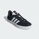 Кеди чоловічі ADIDAS VL Court 3.0 ID6278 46 2/3, чорний/білий - изображение 2