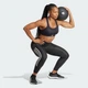 Спортивний бра ADIDAS TLRD Impact Training High-Support IQ3384 чорний, s(b) - изображение 3