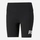 Шорти жіночі Puma Ess Logo Short Leggings 84834701 xl, чорний - изображение 1