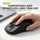 Бездротова миша Acer OMR345, 2.4 ГГц, USB-приймач, оптична, чорна - зображення 3