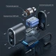 Портативный аккумуляторный компрессор CZK-3688 150 PSI (2000 mAh) — Беспроводной автокомпрессор с дисплеем и фонариком - изображение 3