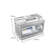 Акумулятор автомобільний Varta Blue Dynamic START-STOP 65Ah (565500065) - изображение 3