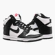 Кросівки жіночі Nike Dunk High Panda 41 Чорно-білий DD1869-103 - зображення 1