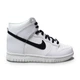 Кросівки жіночі Nike Dunk High (Gs) 38 Білий DB2179-108 - зображення 1