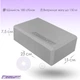 Блок для йоги EasyFit EVA EF-1818-GY йога блок кирпич для йоги сірий - зображення 2