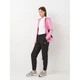 Костюм жіночий утеплений Puma Classic Hooded Tracksuit Fl 68303548 xs, рожевий/чорний - изображение 4