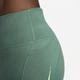 Лосини жіночі Nike Fast Mid-Rise 7/8 Running Leggings With Pockets S Зелений FN3268-361 - зображення 4