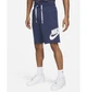 Шорти чоловічі Nike Club Alumni Hbr Ft Short L Синій DX0502-410 - зображення 4