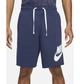 Шорти чоловічі Nike Club Alumni Hbr Ft Short L Синій DX0502-410 - зображення 6