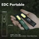 Ліхтар акумуляторний Warsun T7 PRO EDC 600lm Type-C 450 mAh IP44 з кліпсою, зелений - зображення 2
