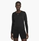 Лонгслив женский Nike Dri-Fit One Black Dd0641-010 XS Черный DD0641-010 - изображение 1