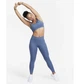 Лосины женские Nike W Nk One Df Mr 7/8 Tgt XS Голубой DD0249-491 - изображение 7