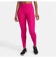 Лосини жіночі Nike One Dri-Fit Training Pink XS Рожевий DD0252-615 - зображення 2